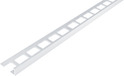 FLIESENEXPERT 24 angle profile CLASSIC aluminium powder-coated white 10mm 300cm