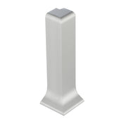 Außenecke CONSTRUCT RENO Aluminium eloxiert silber 80mm