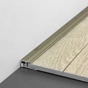 DURAL Profilé de finition DUOFLOOR LVT BORDER Aluminium anodisé titane 3,5mm 270cm