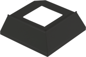 DURAL corner piece DURABAL BT 11 aluminum powder-coated anthracite RAL 7016 72mm