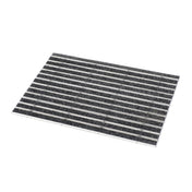 DURAL finished mats ribbed DURAWAY STANDARD aluminium light grey (97) 10mm 40