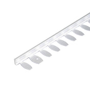 DURAL hoekprofiel voor het buigen van DUROSOL aluminium geanodiseerd zilver 3mm 250cm