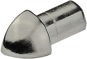 FLIESENEXPERT 24 Angle extérieur RONDI RO Métal coulé sous pression nature 8mm
