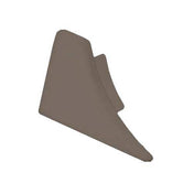 Endkappe links T-COVE Metalldruckguss eloxiert titan 12mm