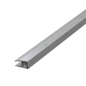 DURAL eindprofiel TRIFLOOR BORDER aluminium geanodiseerd zilver 45490mm 100cm