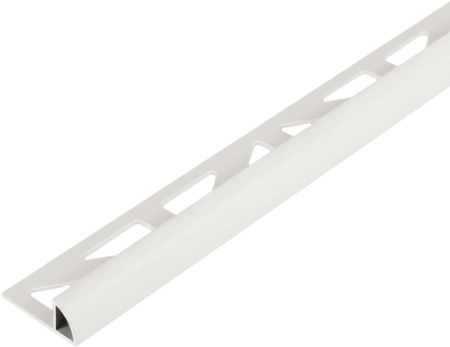 Viertelkreisprofil DURONDELL PVC weiß 6mm 250cm