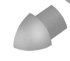 DURAL inside corner DURONDELL aluminium powder-coated concrete grey RAL 0006500 8mm
