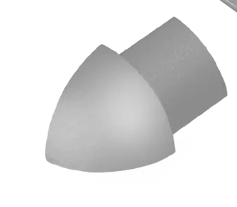 DURAL inside corner DURONDELL aluminium powder-coated concrete grey RAL 0006500 8mm