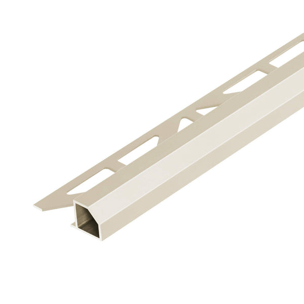 DURAL Profilé de finition DURAPLUS DIAMOND Aluminium thermolaqué sable RAL 0808005 9mm 250cm