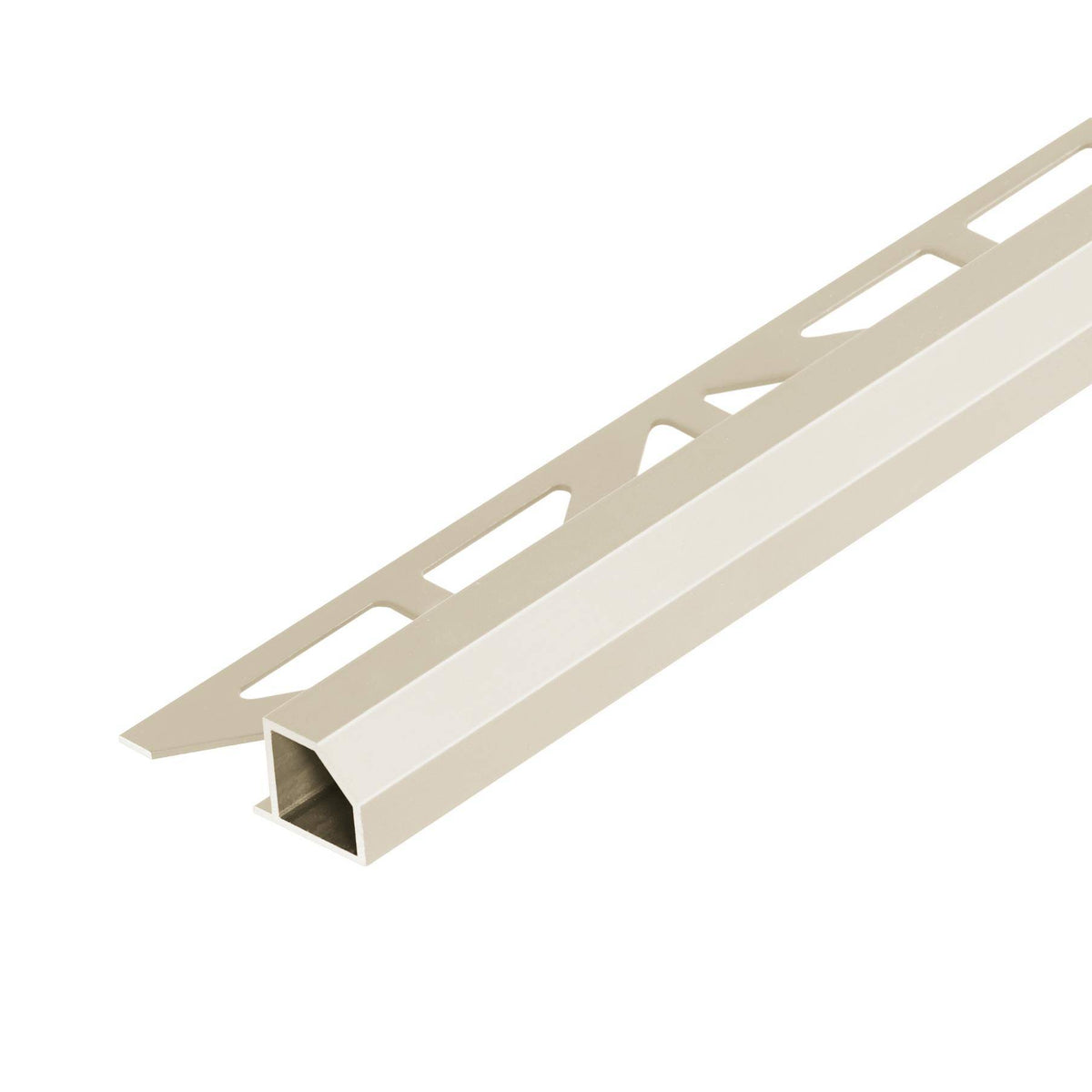 DURAL Profilé de finition DURAPLUS DIAMOND Aluminium thermolaqué sable RAL 0808005 9mm 250cm