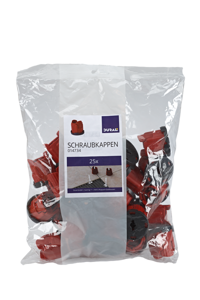 Schraubkappe TURNFIX Kunststoff rot