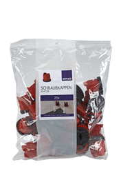 Schraubkappe TURNFIX Kunststoff rot
