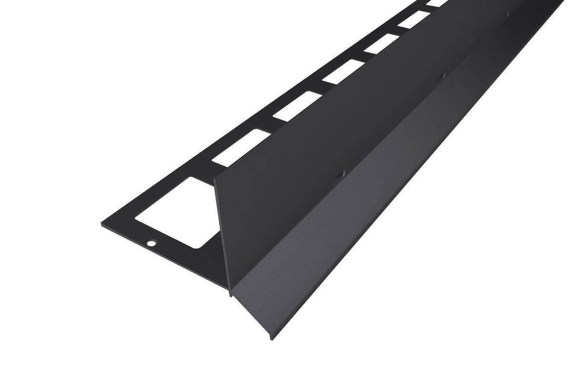 DURAL balkonhoekprofiel DURABAL BL aluminium gepoedercoat antraciet RAL 7016 95mm 300cm