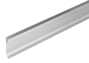 DURAL Plinthe éclairante CONSTRUCT LED aluminium anodisé argent 60mm 250cm