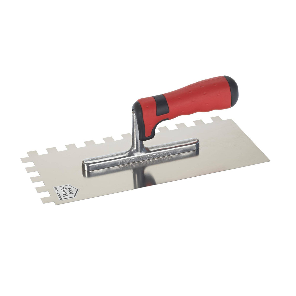 Glättekelle WERKZEUG PSN Edelstahl rostfrei Zahnung 12x12x12mm 280mm