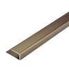 Einfassprofil ADAPT Aluminium eloxiert titan 8mm 270cm