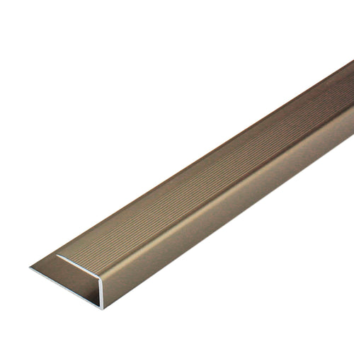 Einfassprofil ADAPT Aluminium eloxiert titan 8mm 270cm