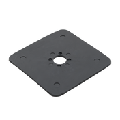 Plattenlager/Ausgleichsplatte VERLEGEZUBEHÖR Kautschuk schwarz 2mm 100mm Karton a 100 Stk.