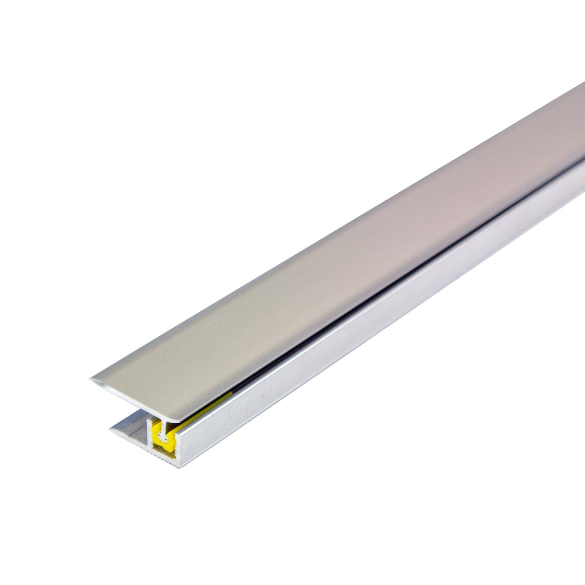 Wandanschlussprofil CLIPPER BORDER Aluminium eloxiert titan 45457mm 100cm