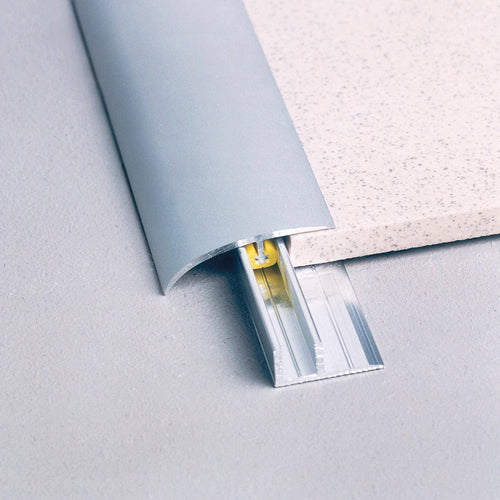 Anpassungsprofil CLIPPER FINISH Aluminium eloxiert silber 45451mm 100cm