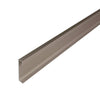 Beleuchtbare Sockelleiste CONSTRUCT LED Aluminium eloxiert titan 60mm 250cm