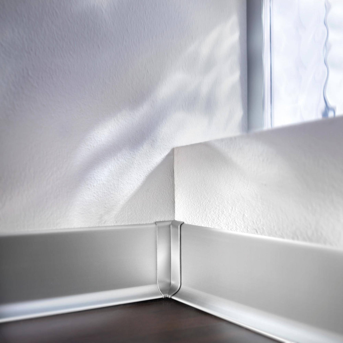 DURAL binnenhoek CONSTRUCT METAL aluminium zilver 40mm