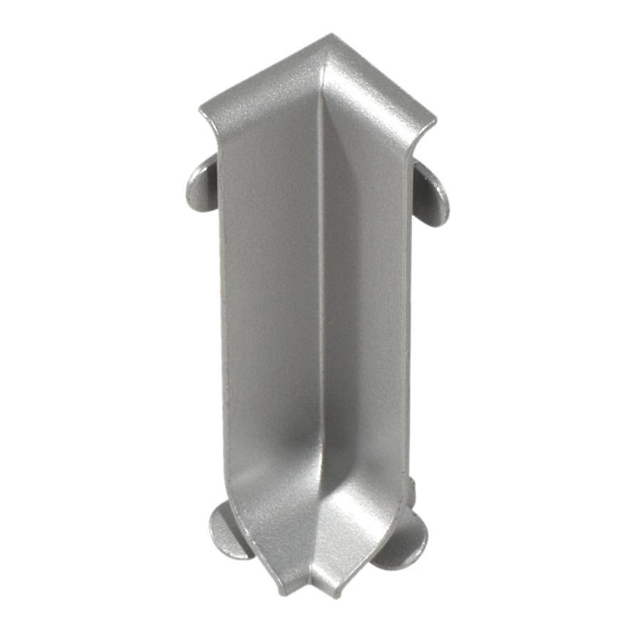 DURAL binnenhoek CONSTRUCT METAL aluminium geanodiseerd zilver 60mm