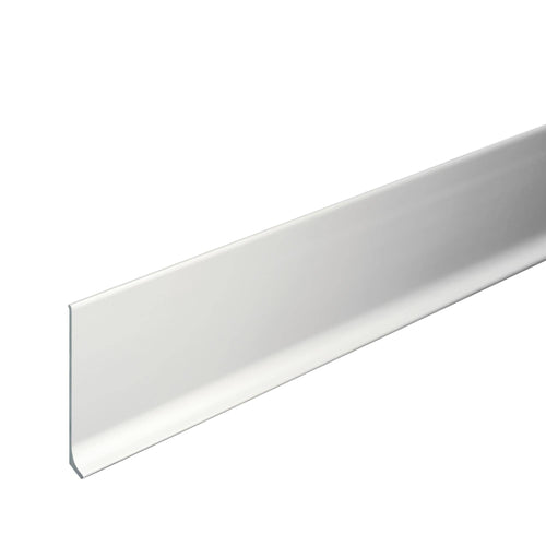 Sockelleiste CONSTRUCT METALL Aluminium eloxiert silber 60mm 250cm