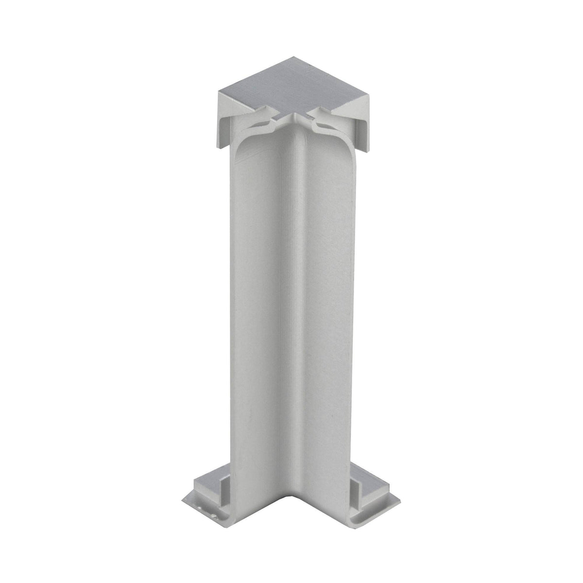 Angle intérieur DURAL CONSTRUCT RENO aluminium anodisé argent 80mm