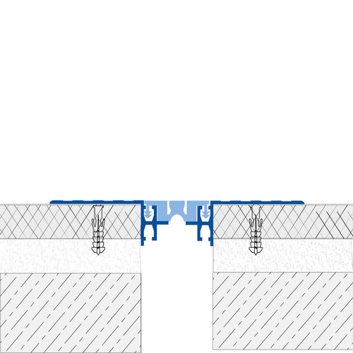 Dehn- und Bewegungsfugenprofil DURAFLEX SD Aluminium 24mm 300cm