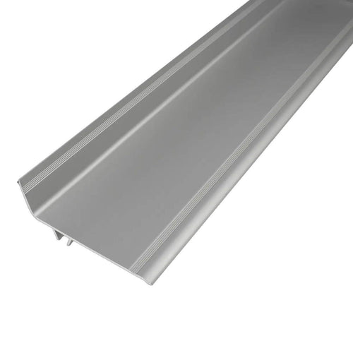 DURAL version d'angle Profilé de recouvrement version d'angle DURAFLEX KF aluminium anodisé argent 300mm 300cm