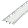 DURAL Profilé pour marches d'escalier pour garniture 37 mm DIAMONDSTEP Aluminium anodisé argent 9mm 250cm