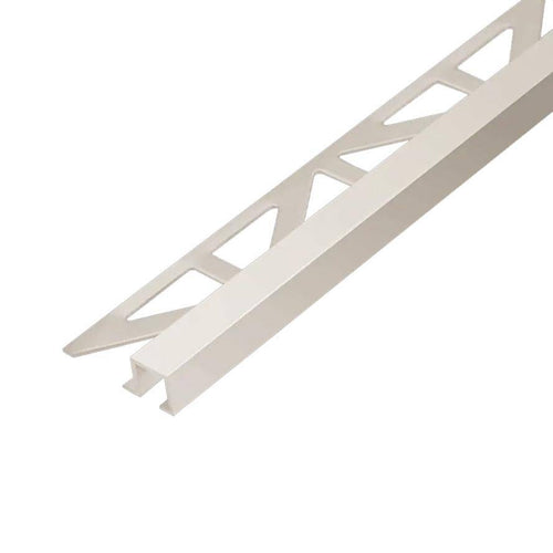 Abschlussprofil SQUARELINE Aluminium pulverbeschichtet sand RAL 0808005 11mm 300cm