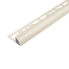 Viertelkreisprofil DURONDELL Aluminium pulverbeschichtet sand RAL 0808005 8mm 250cm