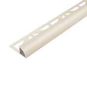 Viertelkreisprofil DURONDELL Aluminium pulverbeschichtet sand RAL 0808005 8mm 250cm