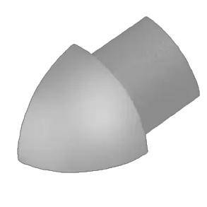 DURAL Angle extérieur DURONDELL Aluminium thermolaqué gris béton RAL 0006500 10mm