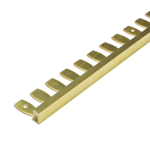 DURAL cornière à plier Z-Flex DUROSOL 5MIL laiton naturel 11mm 250cm