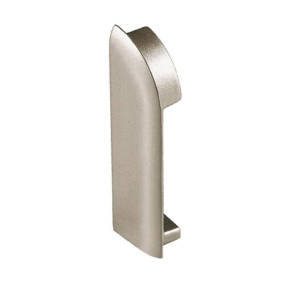 Endkappe links DURASTEP DP Aluminium titan Feinschliff 11mm