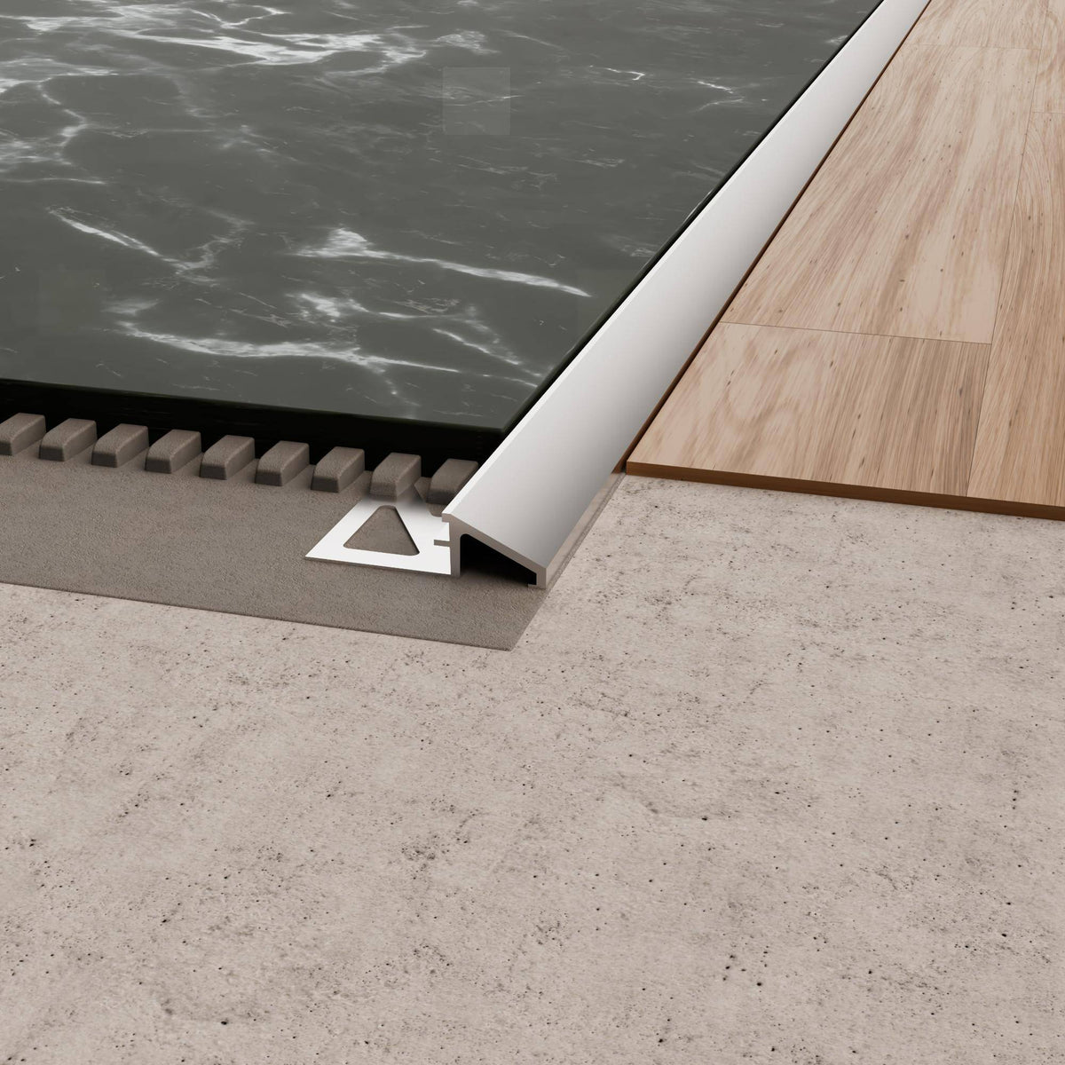 Ausgleichsprofil DURATRANS TR Aluminium natur 12,5mm 250cm