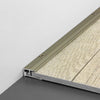DURAL Profilé de finition DUOFLOOR LVT BORDER Aluminium anodisé titane 3,5mm 100cm