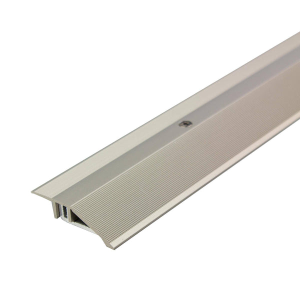 Profilé d'adaptation DURAL DUOFLOOR FINISH aluminium anodisé titane 6mm 100cm
