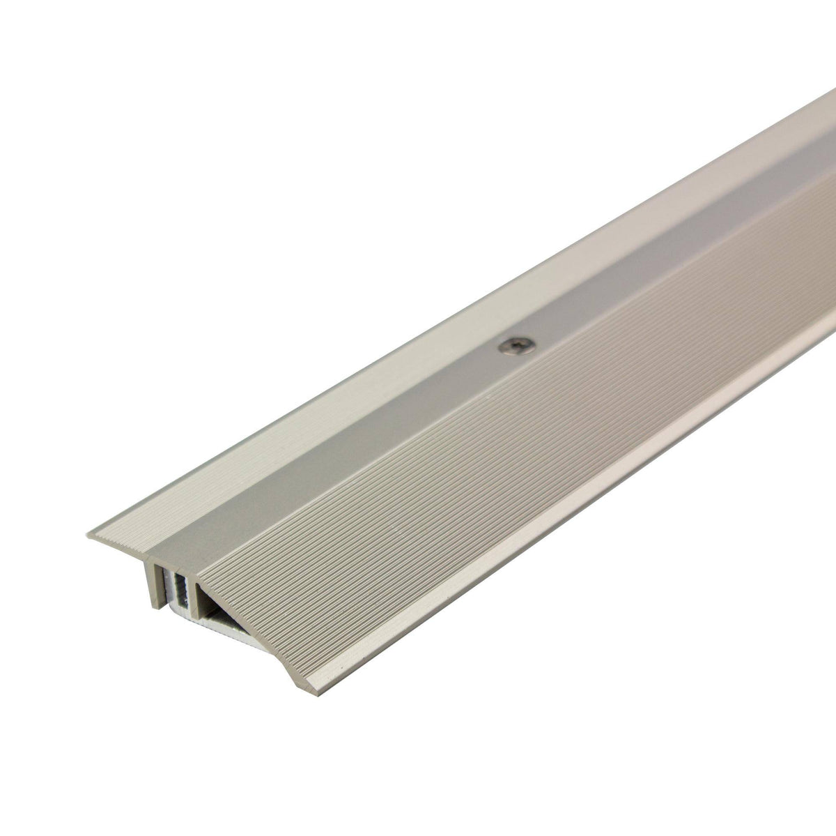 Profilé d'adaptation DURAL DUOFLOOR FINISH aluminium anodisé titane 6mm 100cm