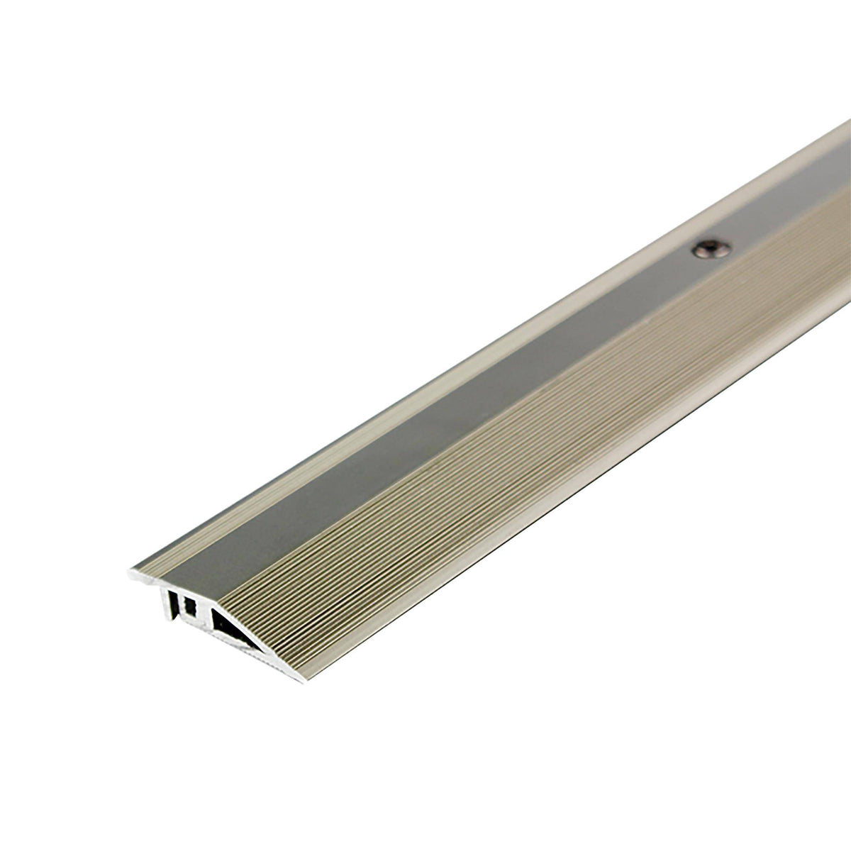 Anpassungsprofil DUOFLOOR LVT FINISH Aluminium eloxiert titan 3,5mm 100cm