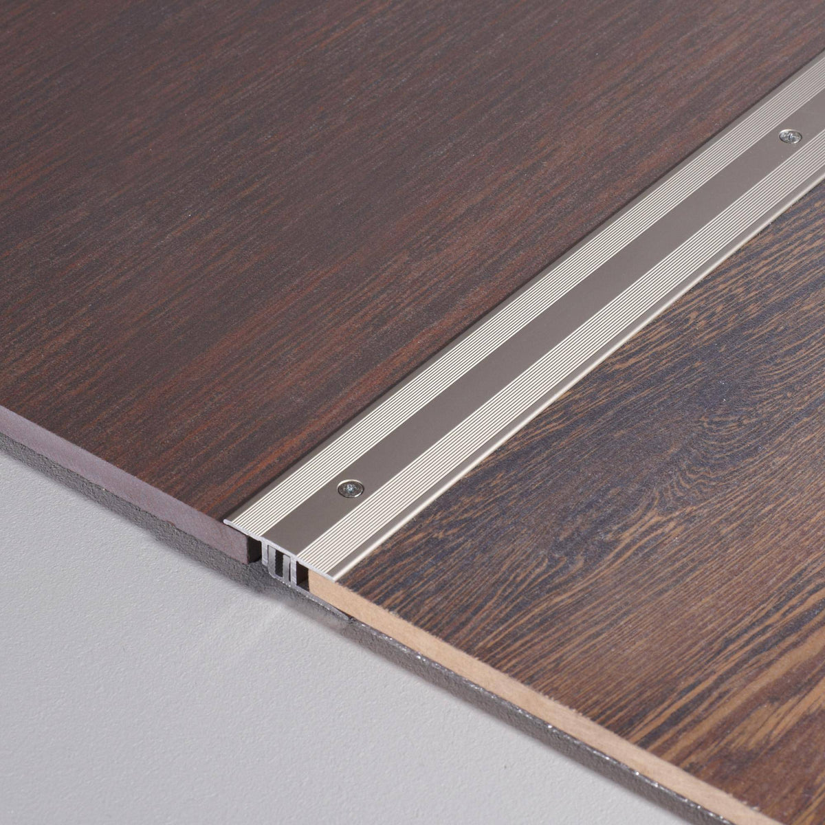DURAL Profilé de transition DUOFLOOR EXPANSION aluminium anodisé titane 6mm 100cm