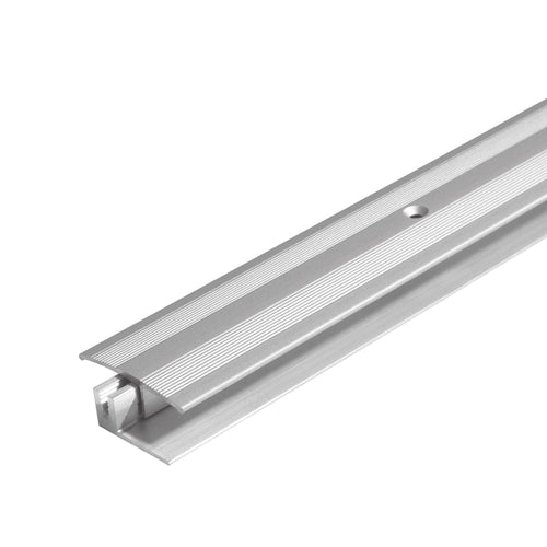 Profilé de transition DURAL DUOFLOOR EXPANSION PVC argenté anodisé 6mm 100cm