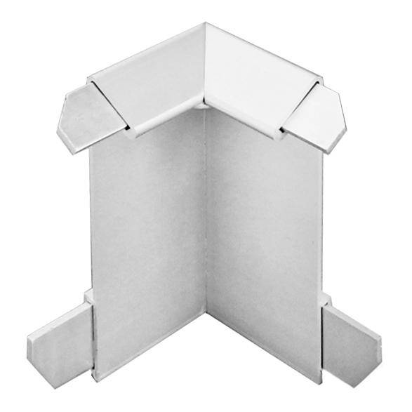 Innenecke DURABAL BK Aluminium eloxiert silber 74mm 15mm
