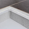 Innenecke DURABAL BK Aluminium eloxiert silber 74mm 15mm