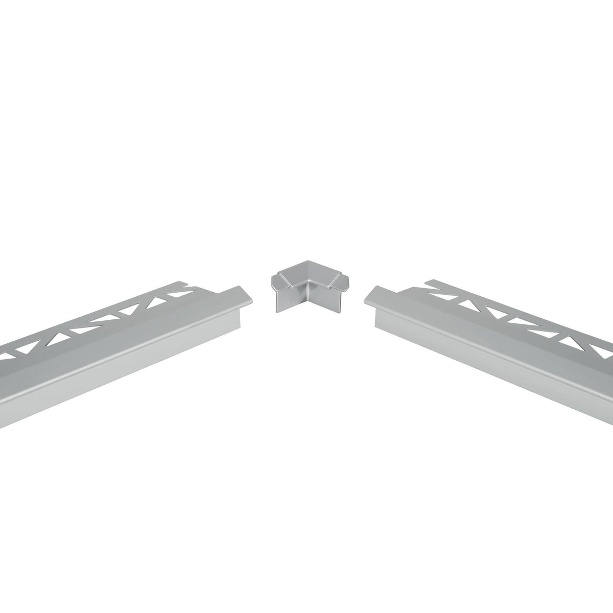 DURAL inside corner DURABAL BK aluminium anodised silver
