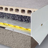 Balkonwinkelprofil DURABAL BL Aluminium eloxiert silber 53mm 300cm