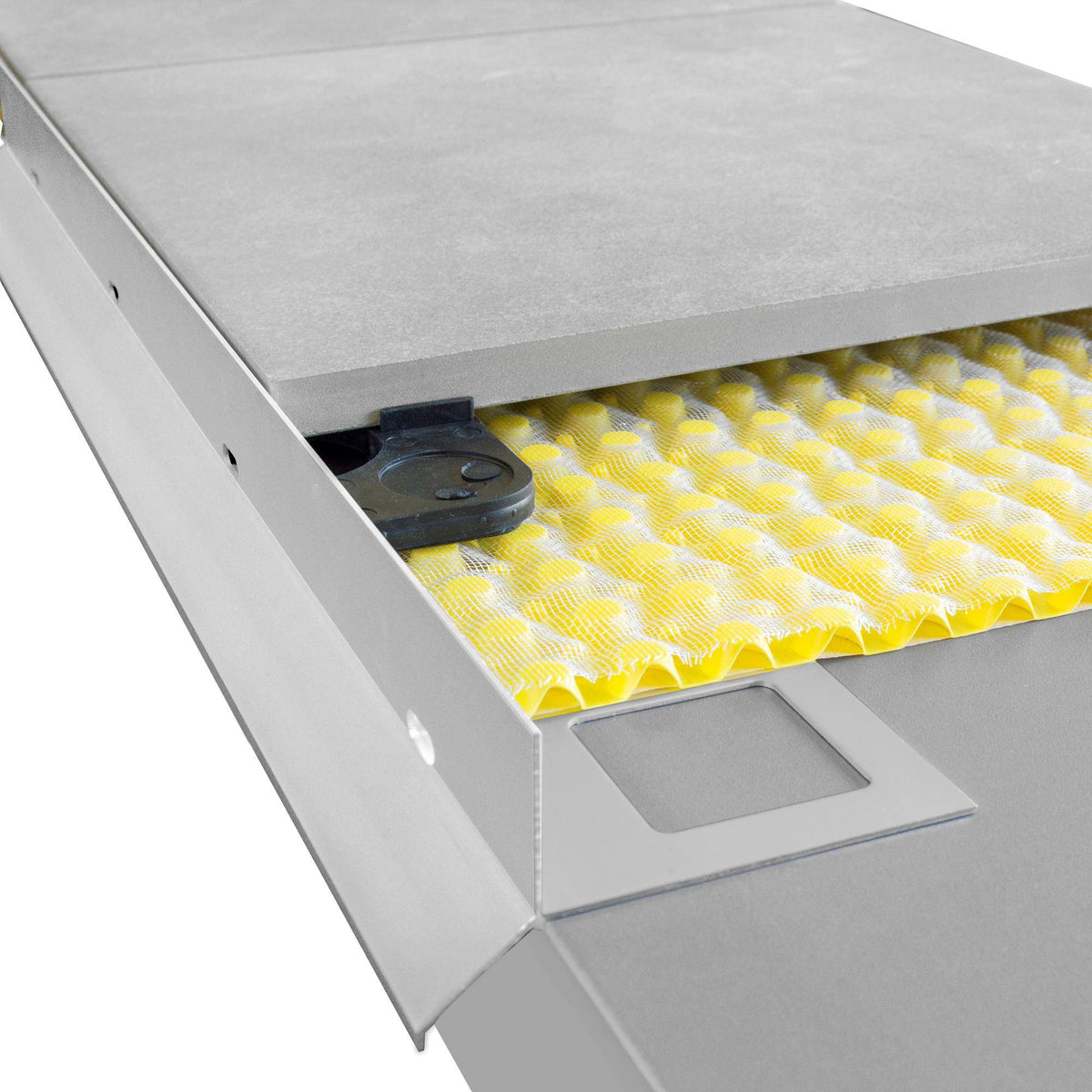 Balkonwinkelprofil DURABAL BL Aluminium eloxiert silber 53mm 300cm